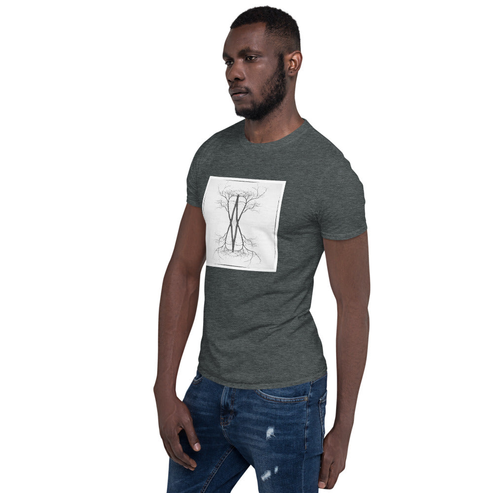 'Winter Meditation' Short-Sleeve Unisex T-Shirt by Jon Butler