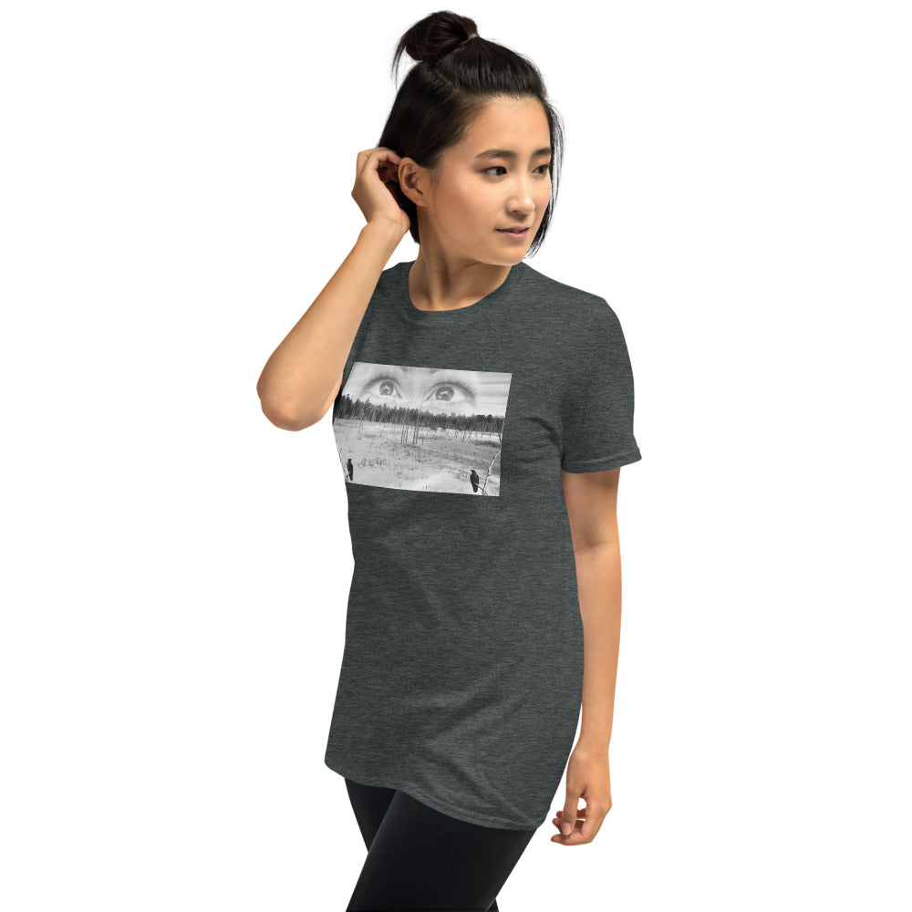 'We waited for darkness & watched for wolves' Short-Sleeve Unisex T-Shirt by Jon Butler