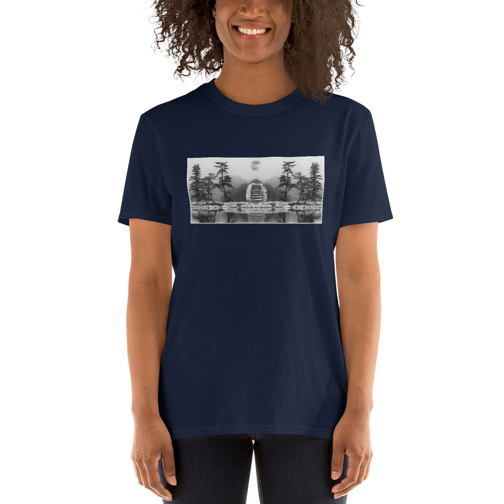 'Stairs to...' Short-Sleeve Unisex T-Shirt by Jon Butler