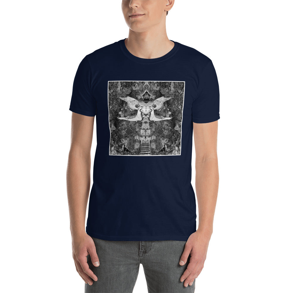 'Temple' Short-Sleeve Unisex T-Shirt by Jon Butler
