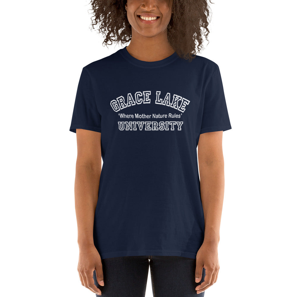 Grace Lake University Short-Sleeve Unisex T-Shirt