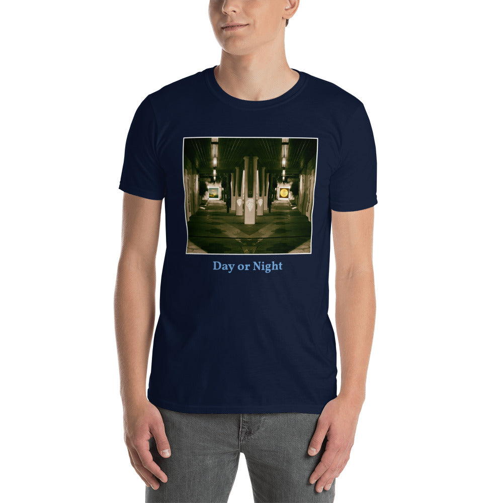 'Day or Night' Short-Sleeve Unisex T-Shirt by Jon Butler