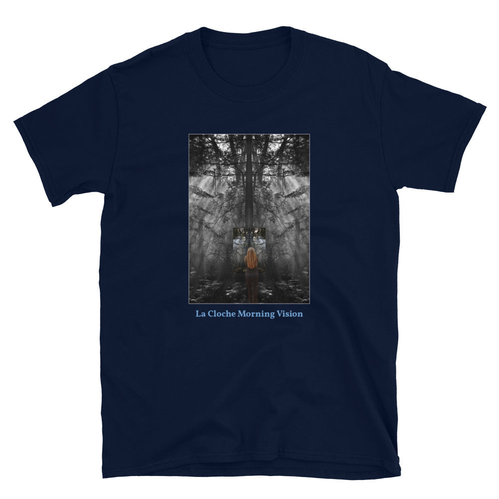 'Morning Vision' Short-Sleeve Unisex La Cloche T-Shirt by Jon Butler