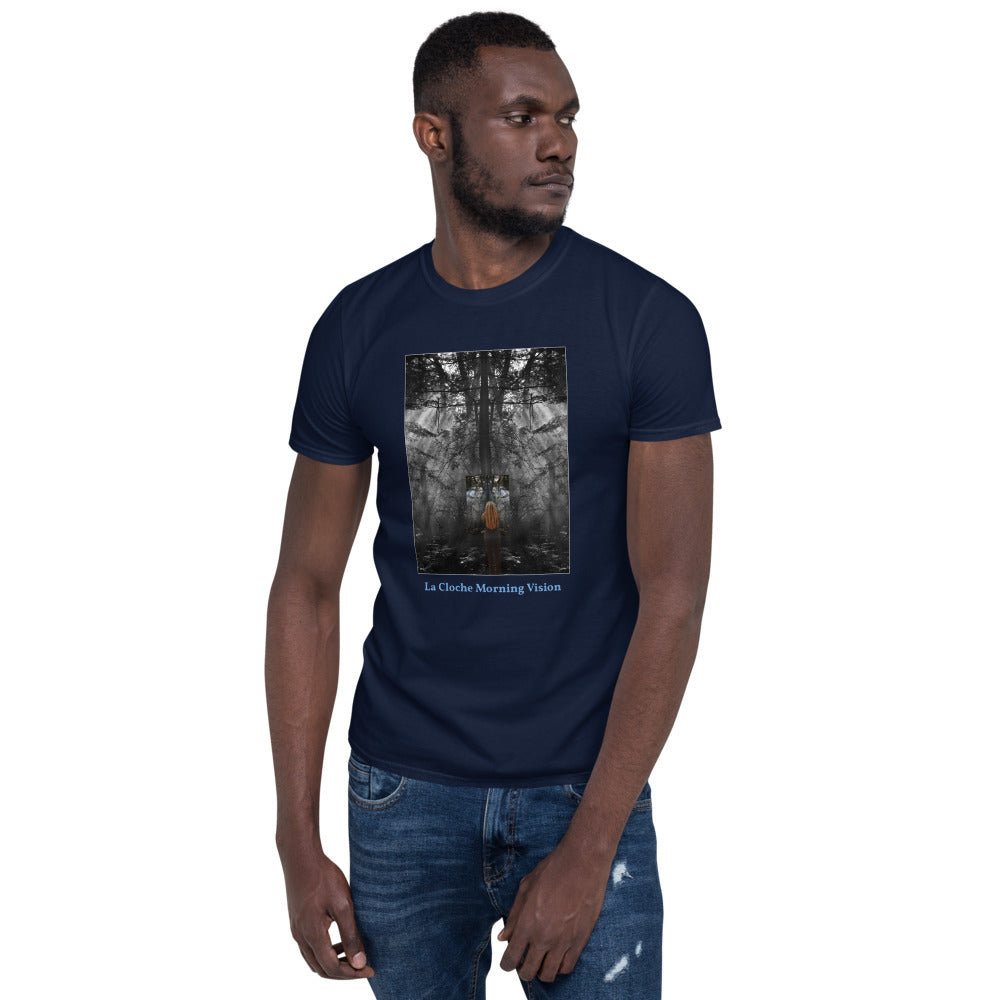 'Morning Vision' Short-Sleeve Unisex La Cloche T-Shirt by Jon Butler