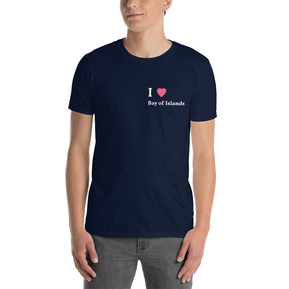 I Love Bay of Islands Short-Sleeve Unisex T-Shirt