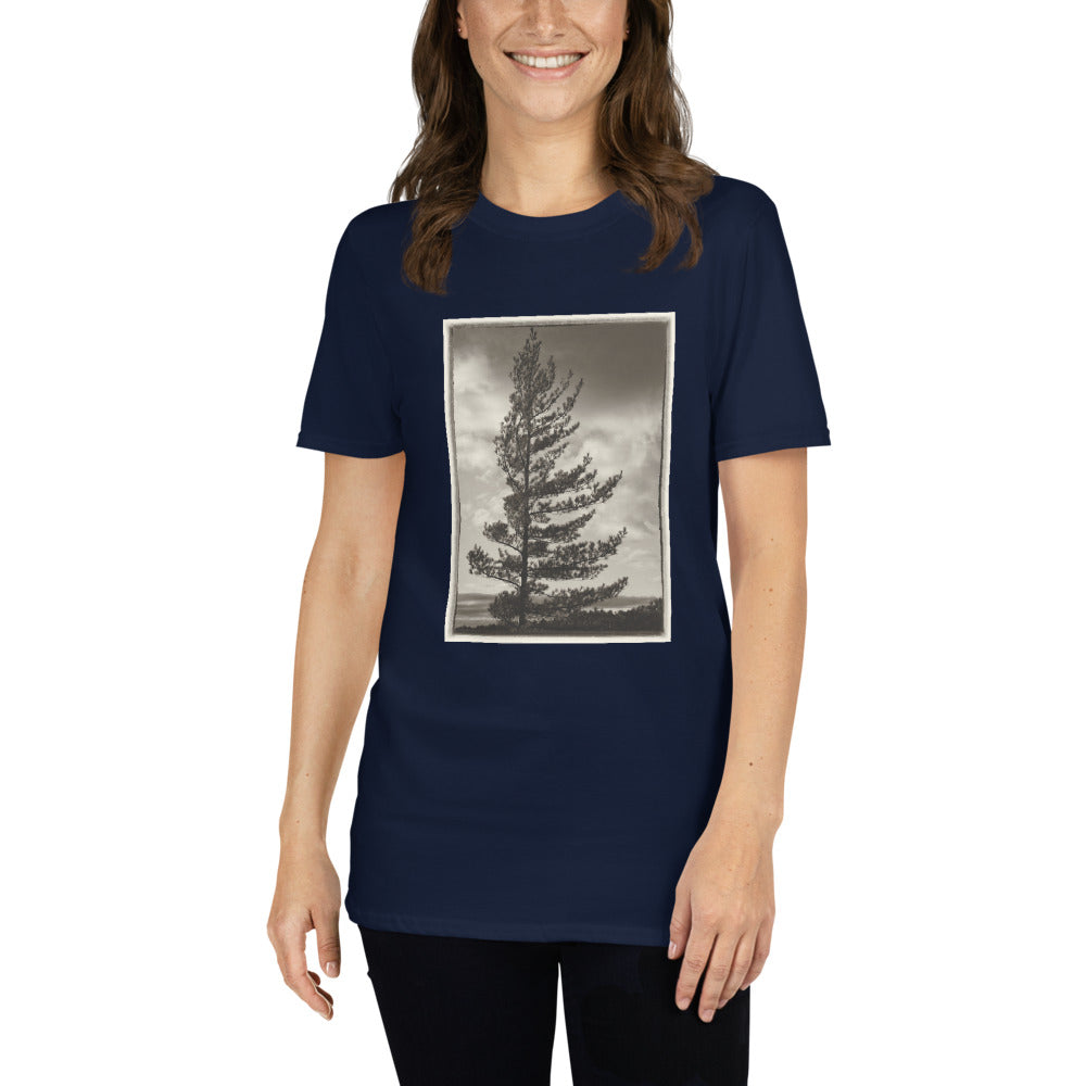'Creating the Windswept Pine' Short-Sleeve Unisex T-Shirt