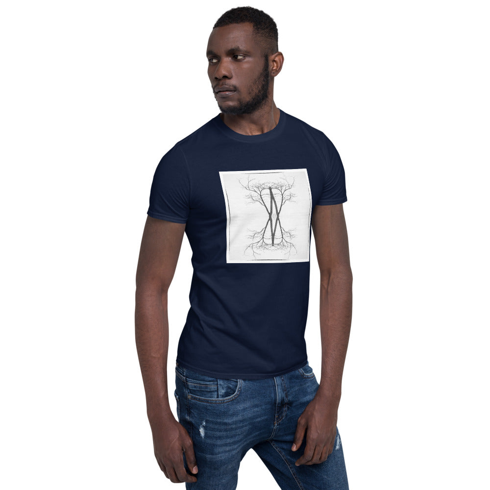 'Winter Meditation' Short-Sleeve Unisex T-Shirt by Jon Butler