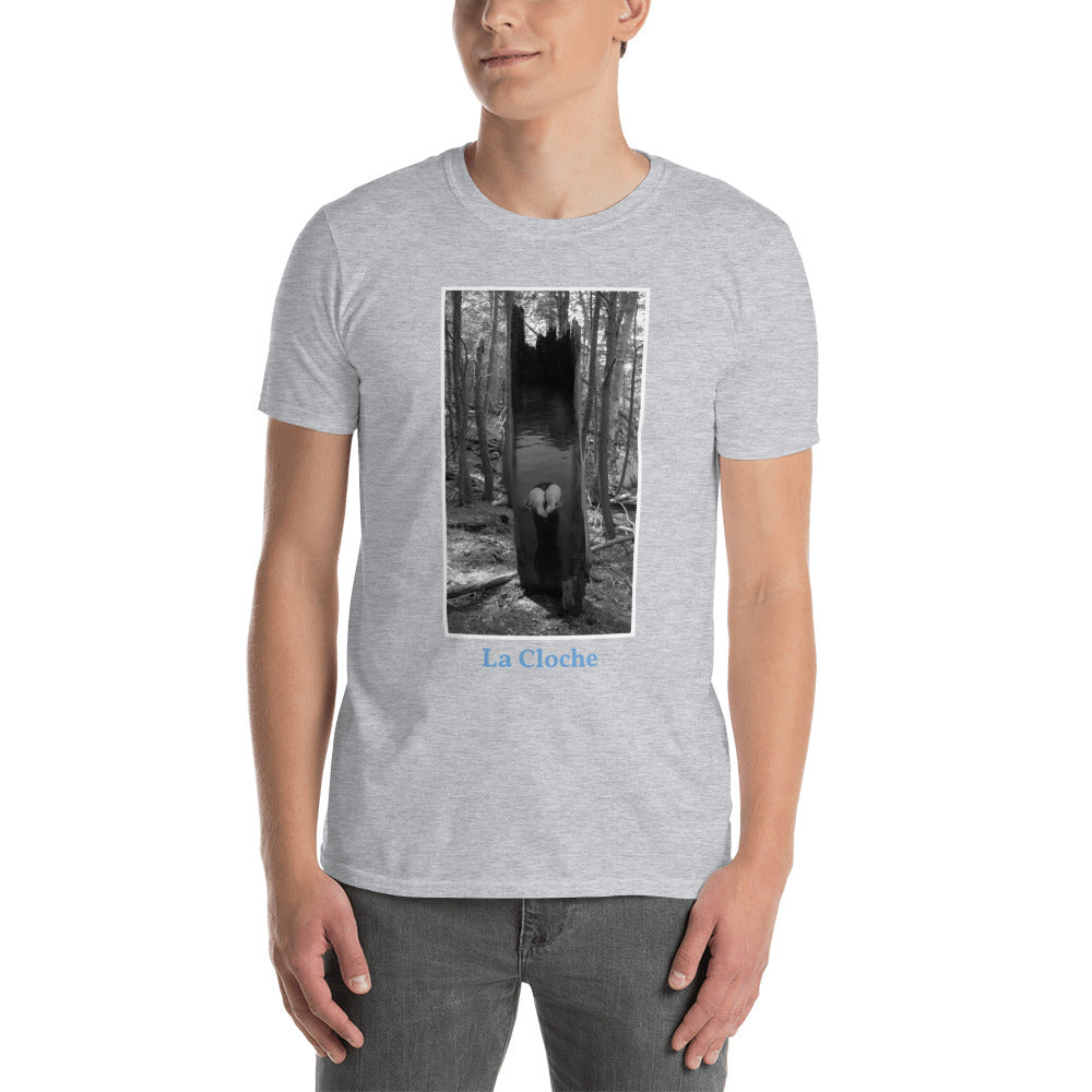 'Diving' Short-Sleeve Unisex La Cloche T-Shirt by Jon Butler