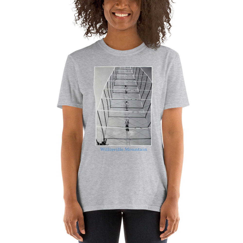 Willisville Mountain's Fire Tower Short-Sleeve Unisex T-Shirt