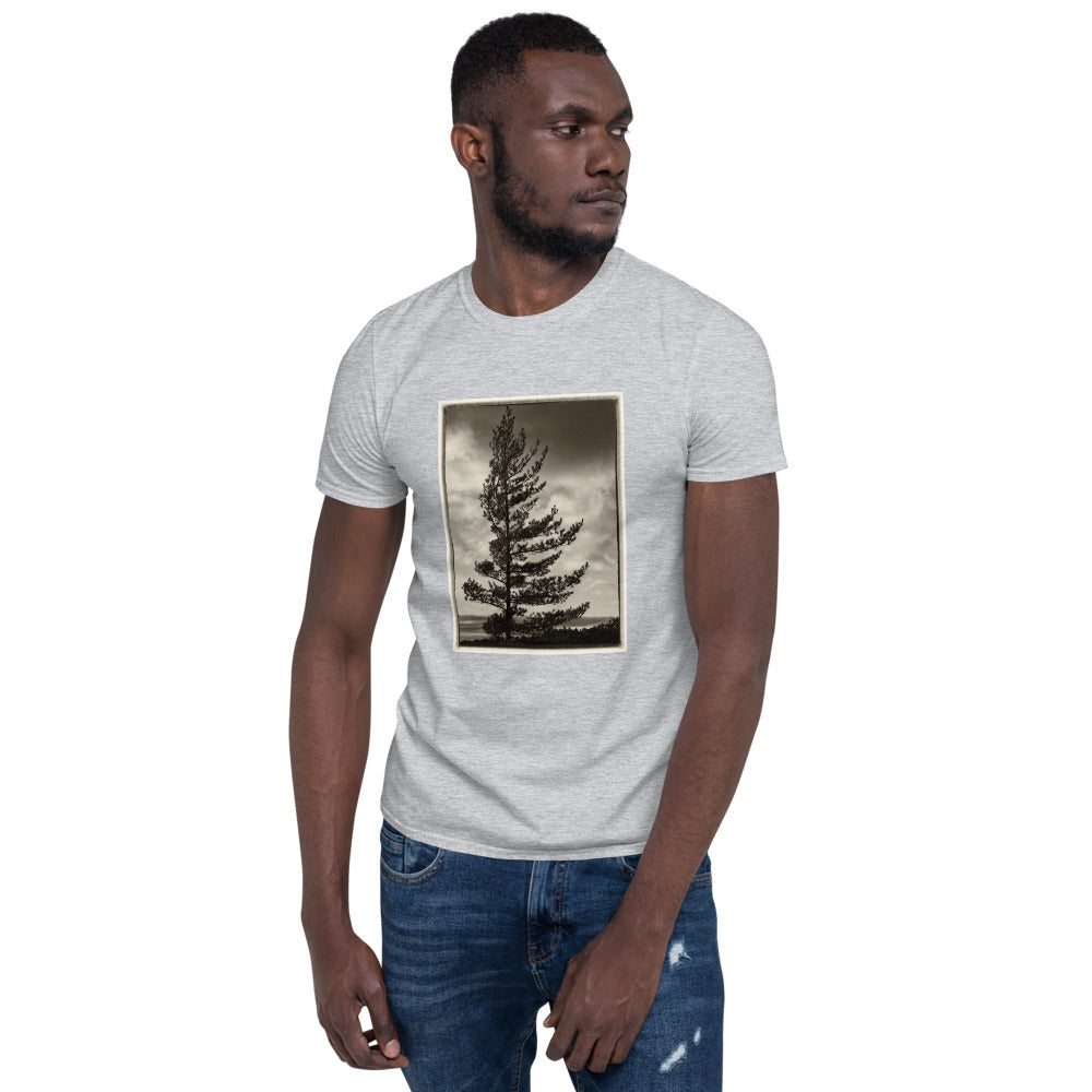 'Creating the Windswept Pine' Short-Sleeve Unisex T-Shirt