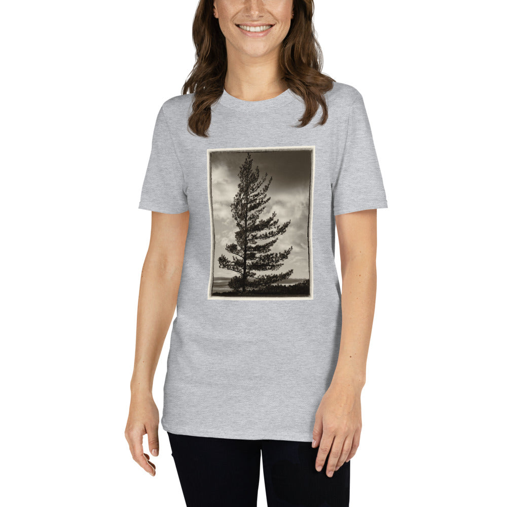 'Creating the Windswept Pine' Short-Sleeve Unisex T-Shirt