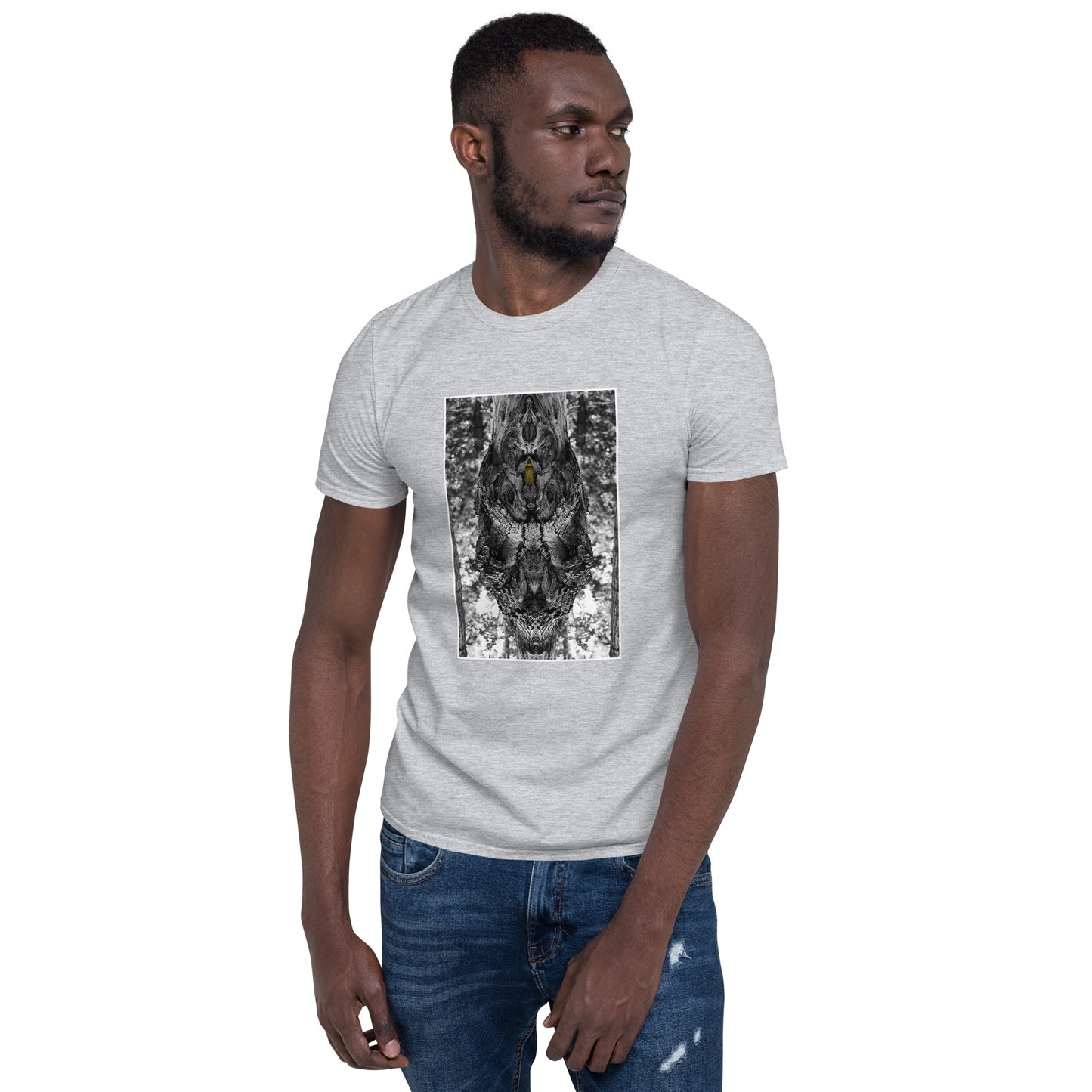 'I felt I was being watched' Short-Sleeve Unisex T-Shirt by Jon Butler