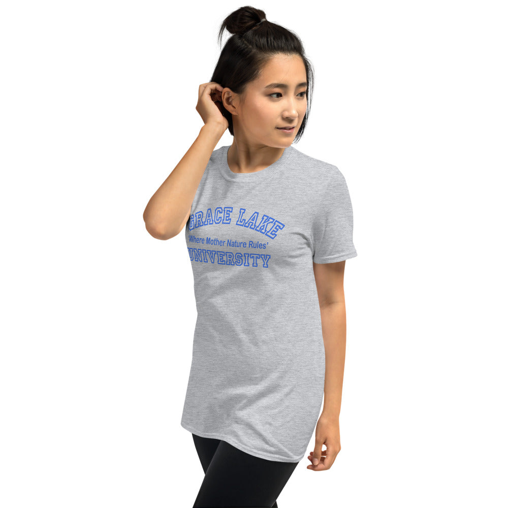Grace Lake University Short-Sleeve Unisex T-Shirt