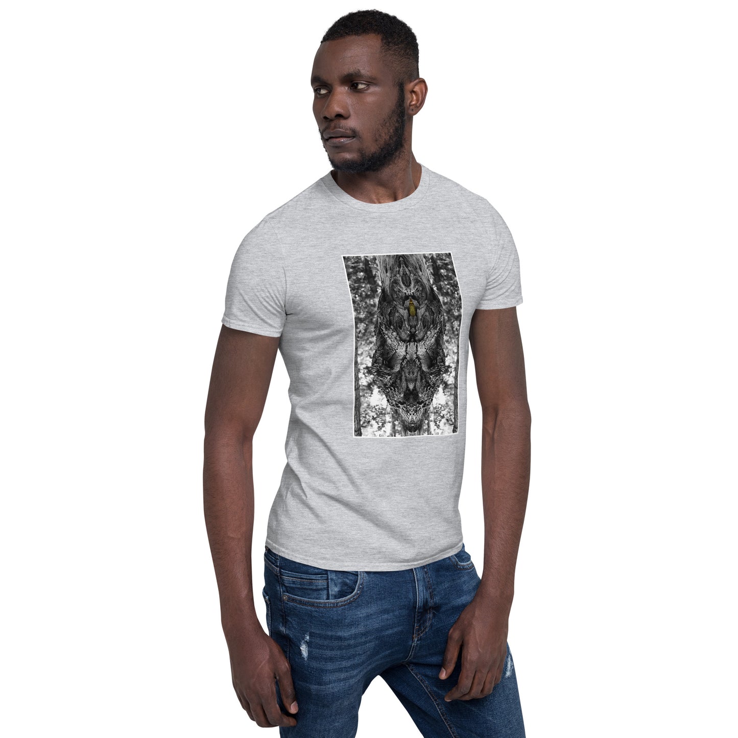 'I felt I was being watched' Short-Sleeve Unisex T-Shirt by Jon Butler