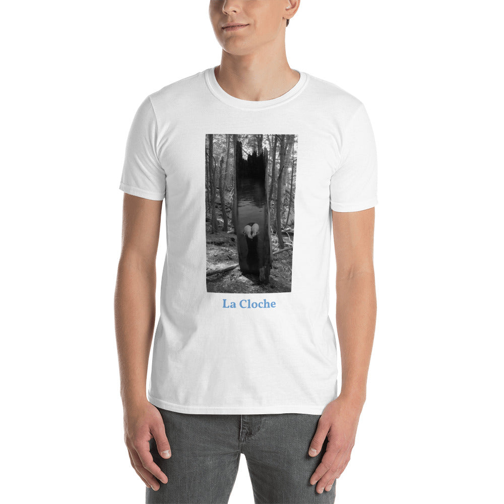 'Diving' Short-Sleeve Unisex La Cloche T-Shirt by Jon Butler