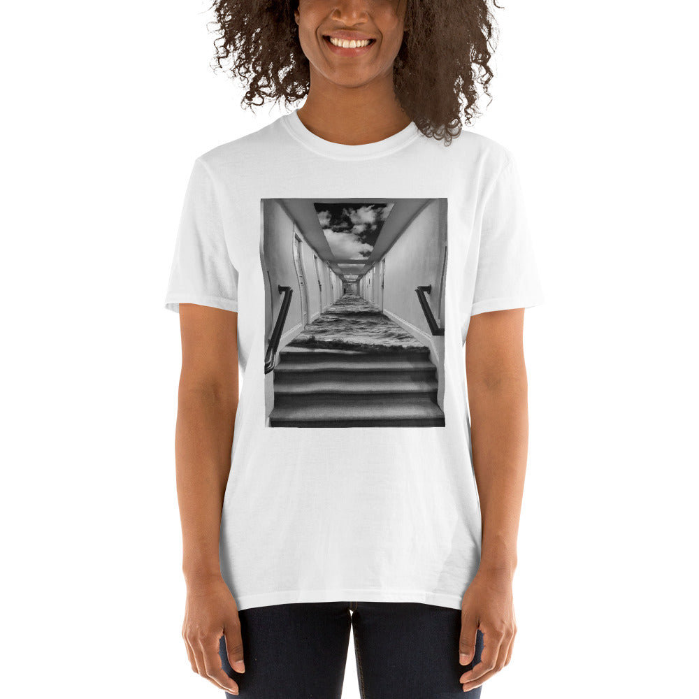 'Somewhere in Time' Short-Sleeve Unisex T-Shirt by Jon Butler