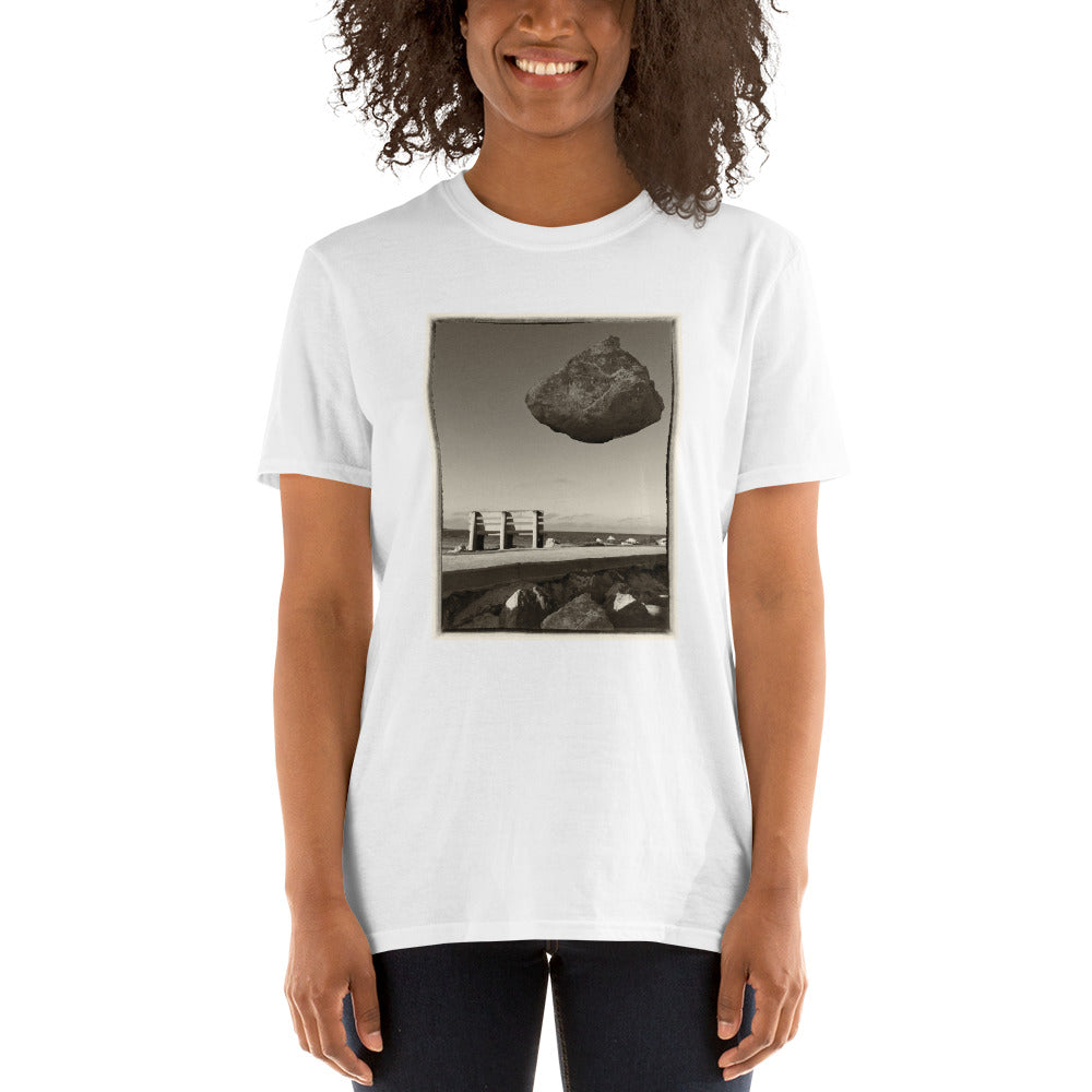 'Remembering Magritte' Short-Sleeve Unisex T-Shirt by Jon Butler