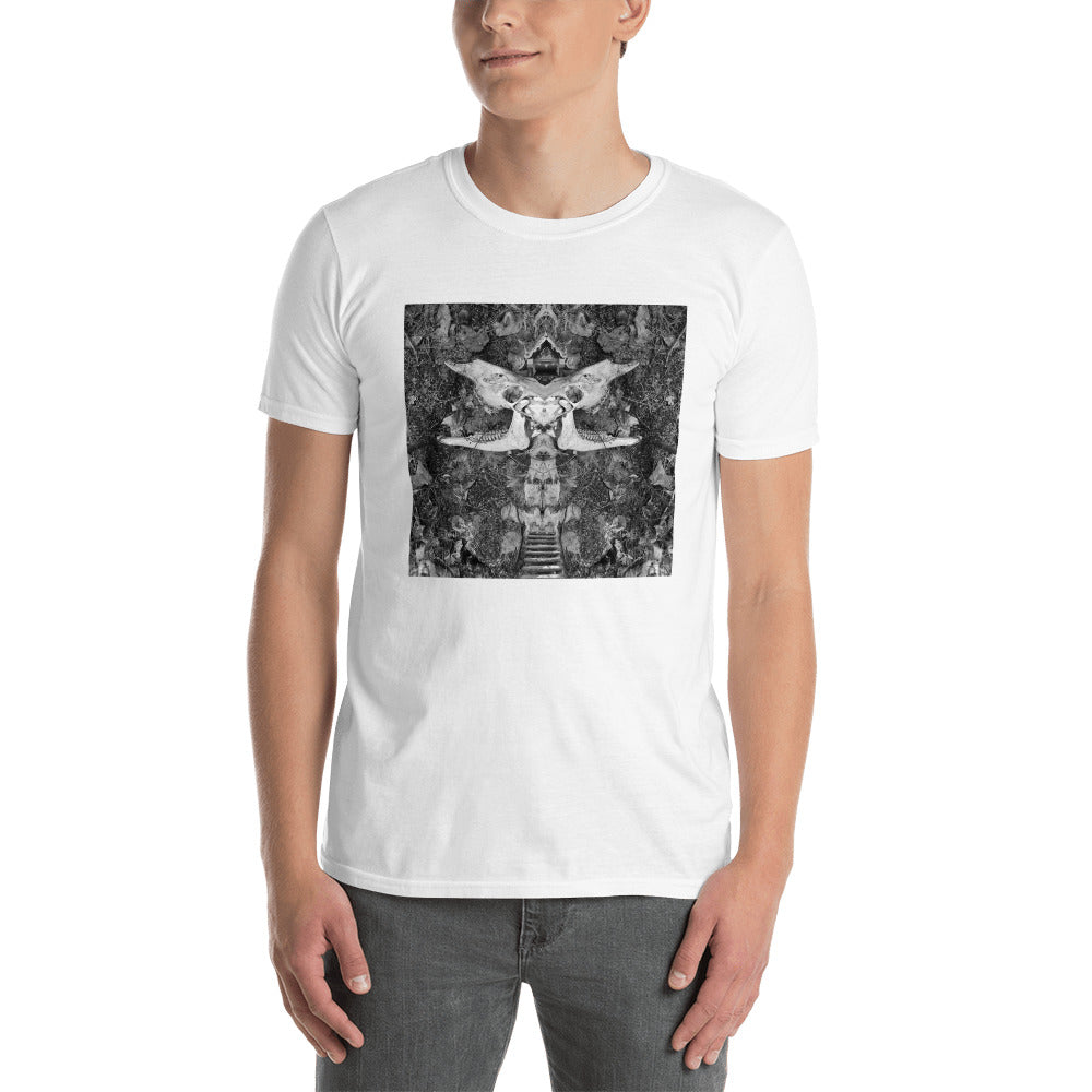 'Temple' Short-Sleeve Unisex T-Shirt by Jon Butler