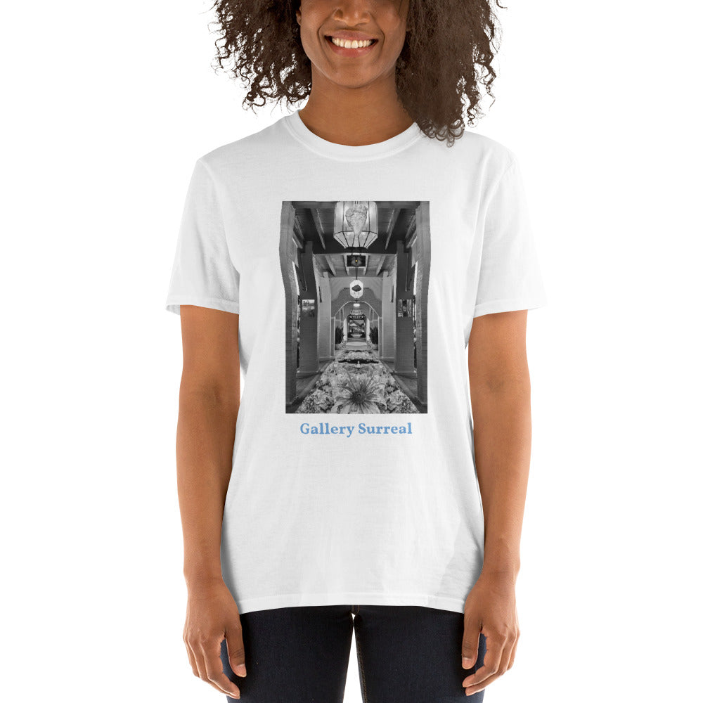 'Gallery II' Short-Sleeve Unisex Titled T-Shirt by Jon Butler