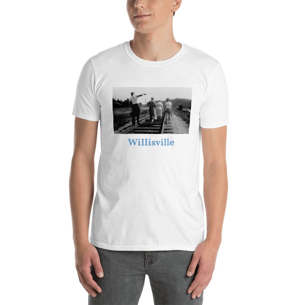 Walking the Track Short-Sleeve Unisex T-Shirt