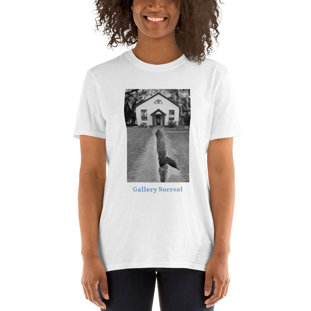 'Gallery III' Short-Sleeve Unisex Titled T-Shirt by Jon Butler