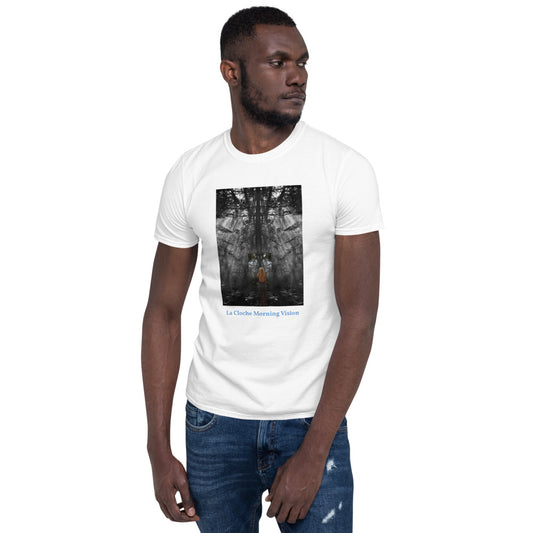 'Morning Vision' Short-Sleeve Unisex La Cloche T-Shirt by Jon Butler