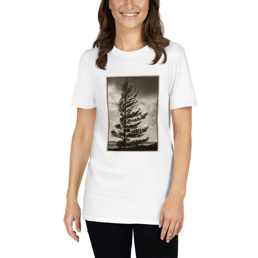 'Creating the Windswept Pine' Short-Sleeve Unisex T-Shirt