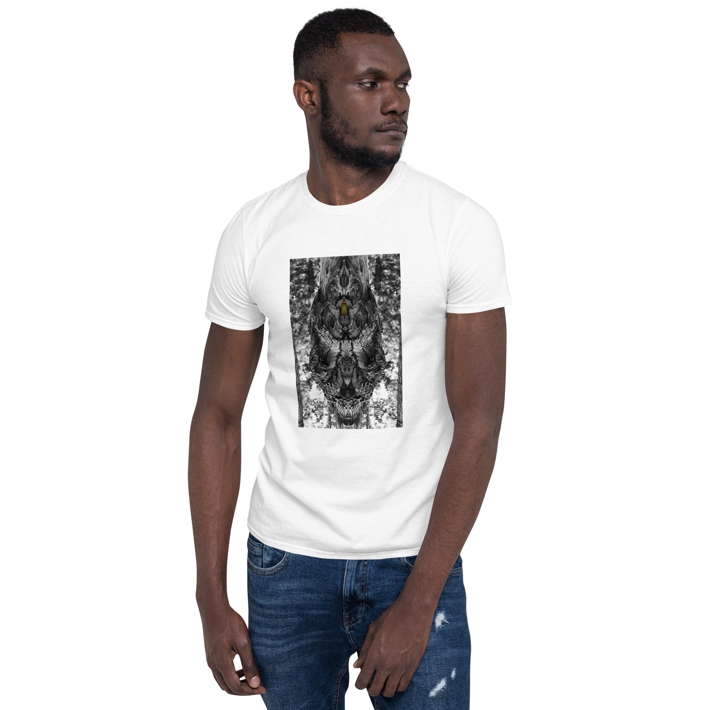 'I felt I was being watched' Short-Sleeve Unisex T-Shirt by Jon Butler