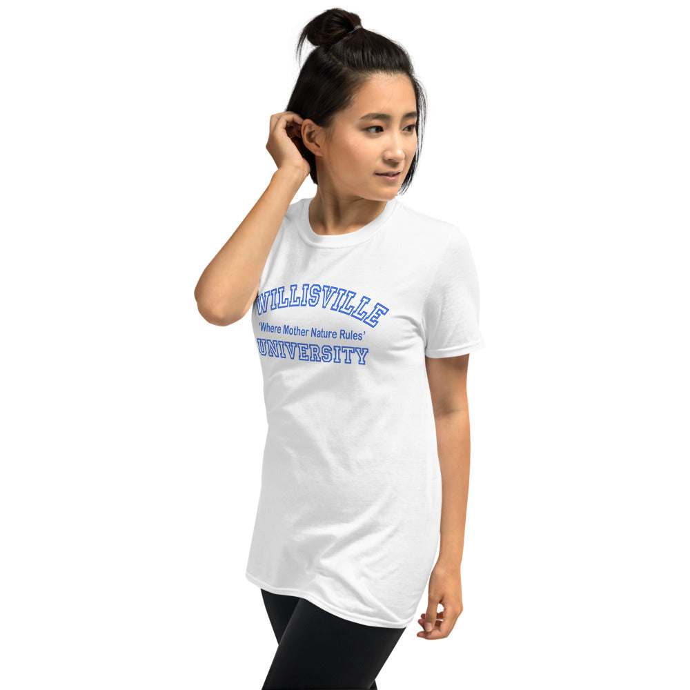 Willisville University Short-Sleeve Unisex T-Shirt
