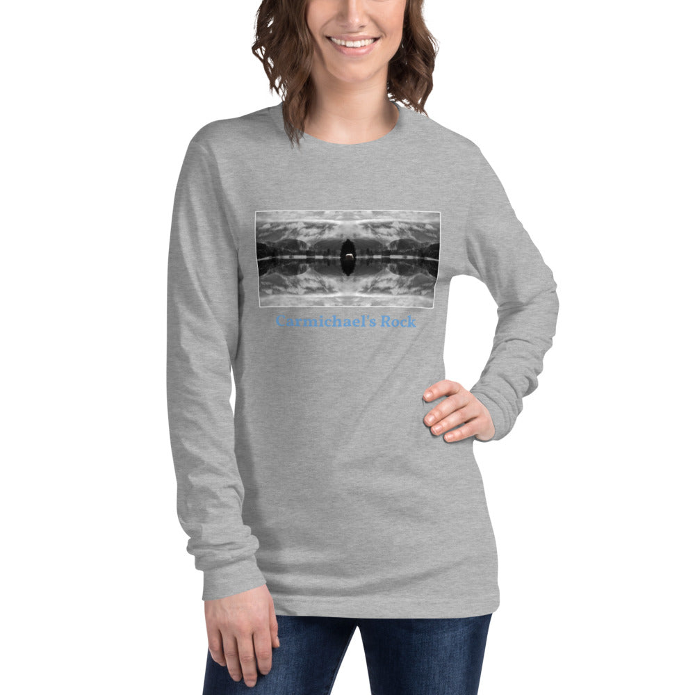 'Carmichael's Rock' Unisex Long Sleeve Titled Tee by Jon Butler