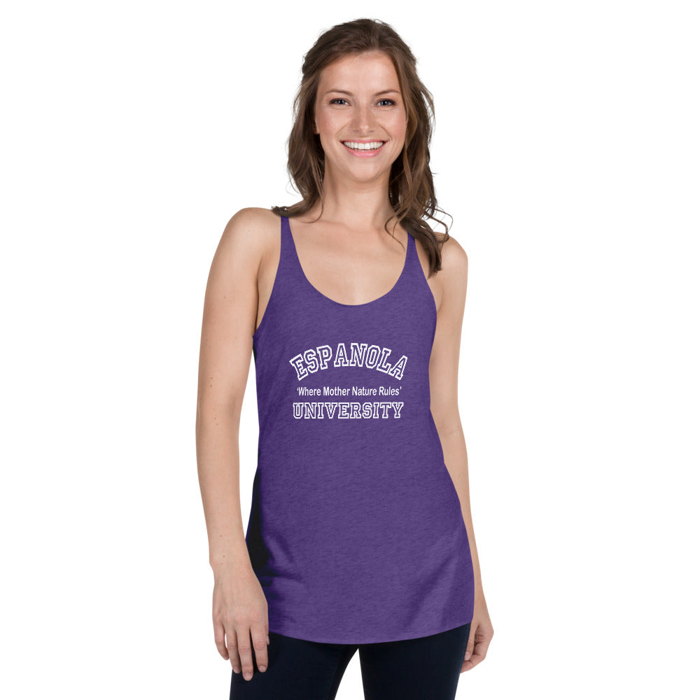 Espanola University Women's Racerback Tank