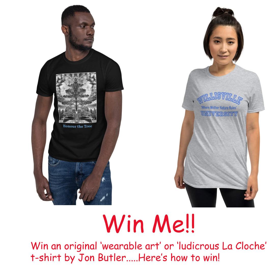 May Contest...Win the t-shirt of your choice!!
