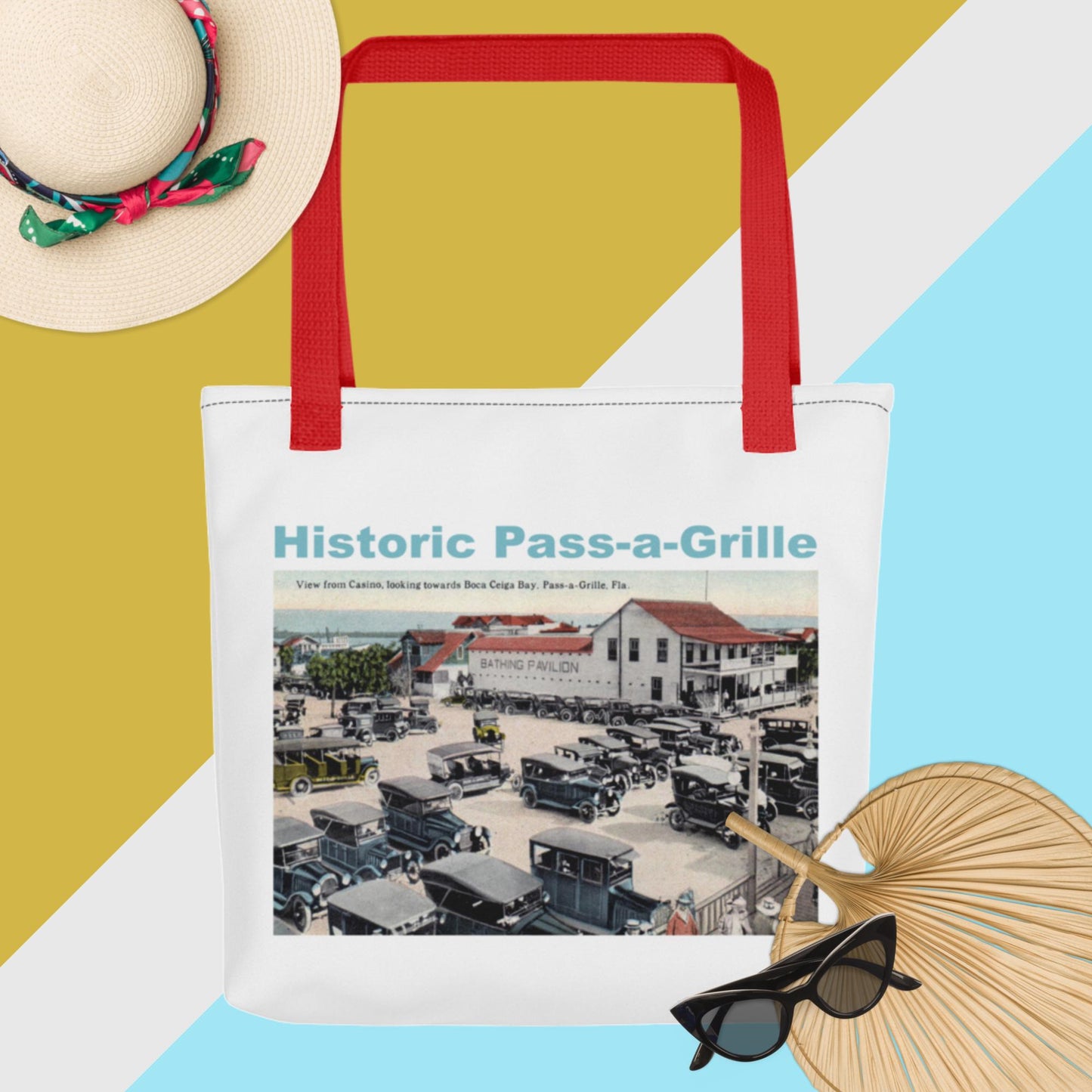 Historic Pass-a-Grille Tote bag