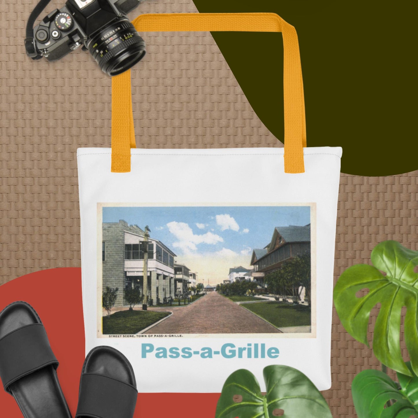 Downtown Pass-a-Grille Tote bag