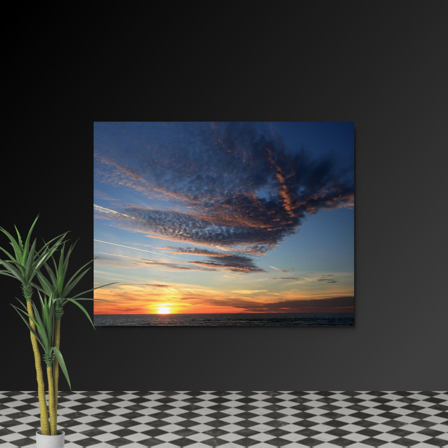 Pass-a-Grille Sunset Metal prints