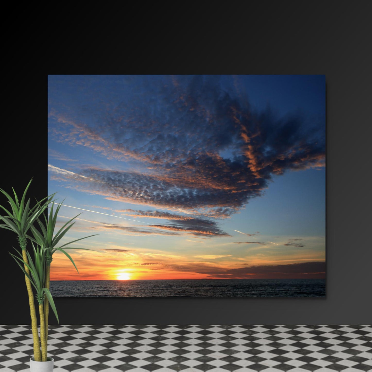 Pass-a-Grille Sunset Metal prints