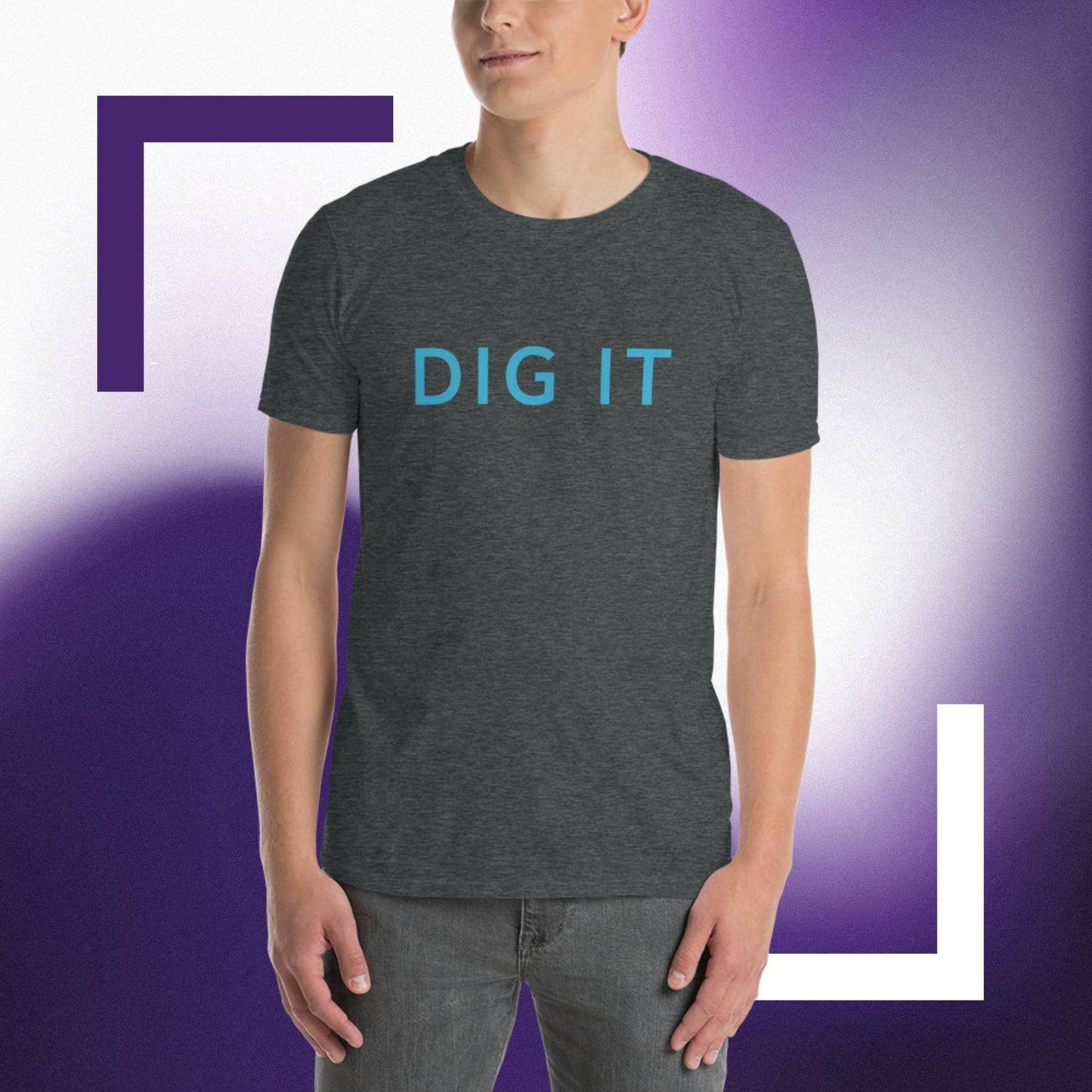 DIG IT...a Beat Short-Sleeve Unisex T-Shirt