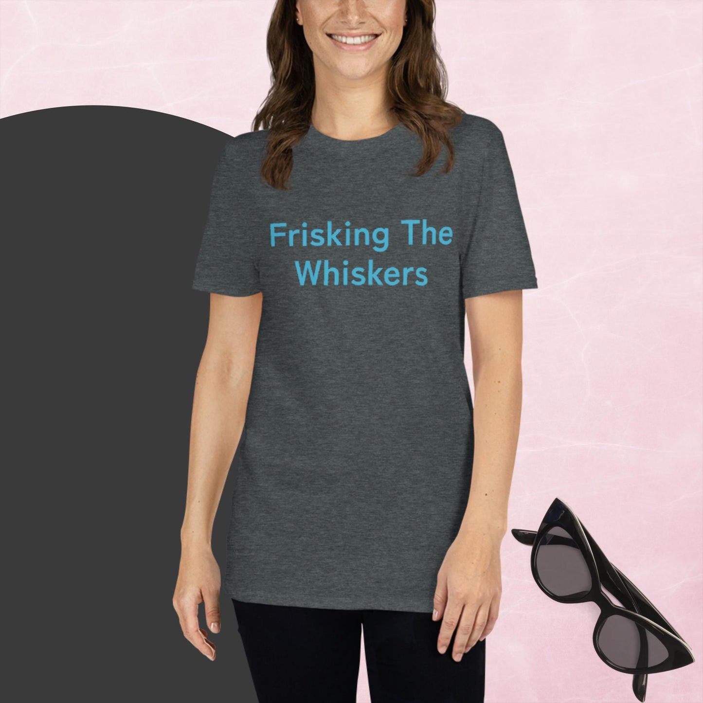 'Frisking The Whiskers'...a Jazz Short-Sleeve Unisex T-Shirt