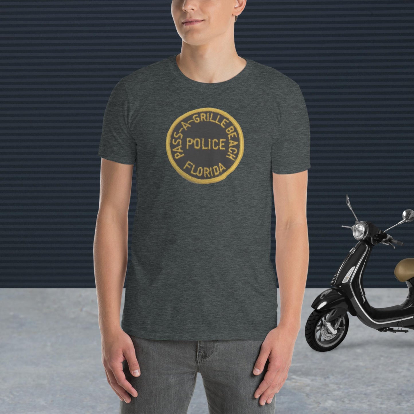 Pass-a-Grille Police Short-Sleeve Unisex T-Shirt