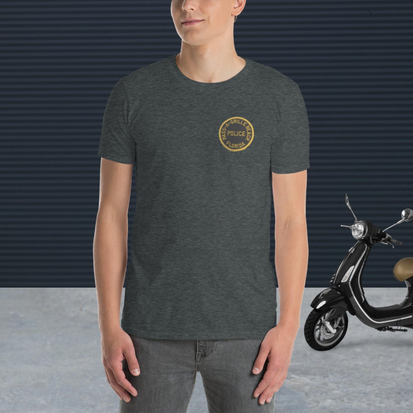 Pass-a-Grille Police Short-Sleeve Unisex T-Shirt