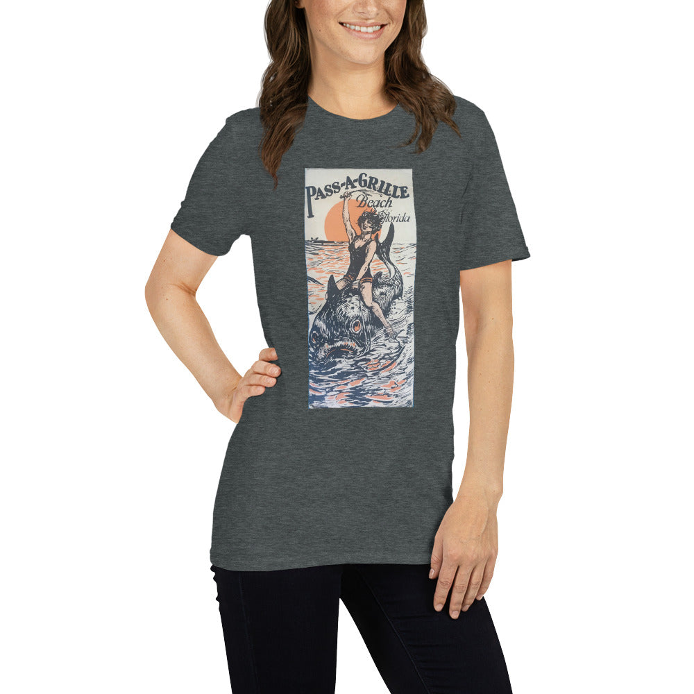 Vintage Look Short-Sleeve Unisex T-Shirt