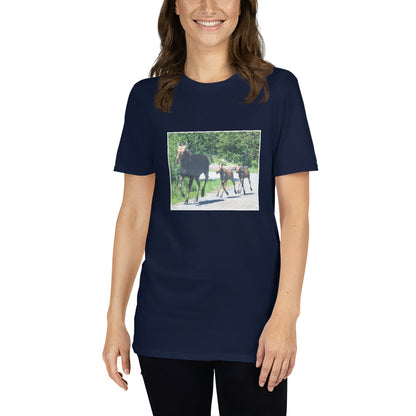 'Moose in Goodfish' Short-Sleeve Unisex T-Shirt