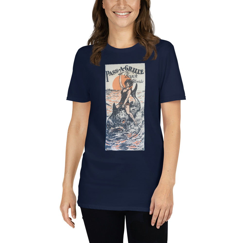 Vintage Look Short-Sleeve Unisex T-Shirt