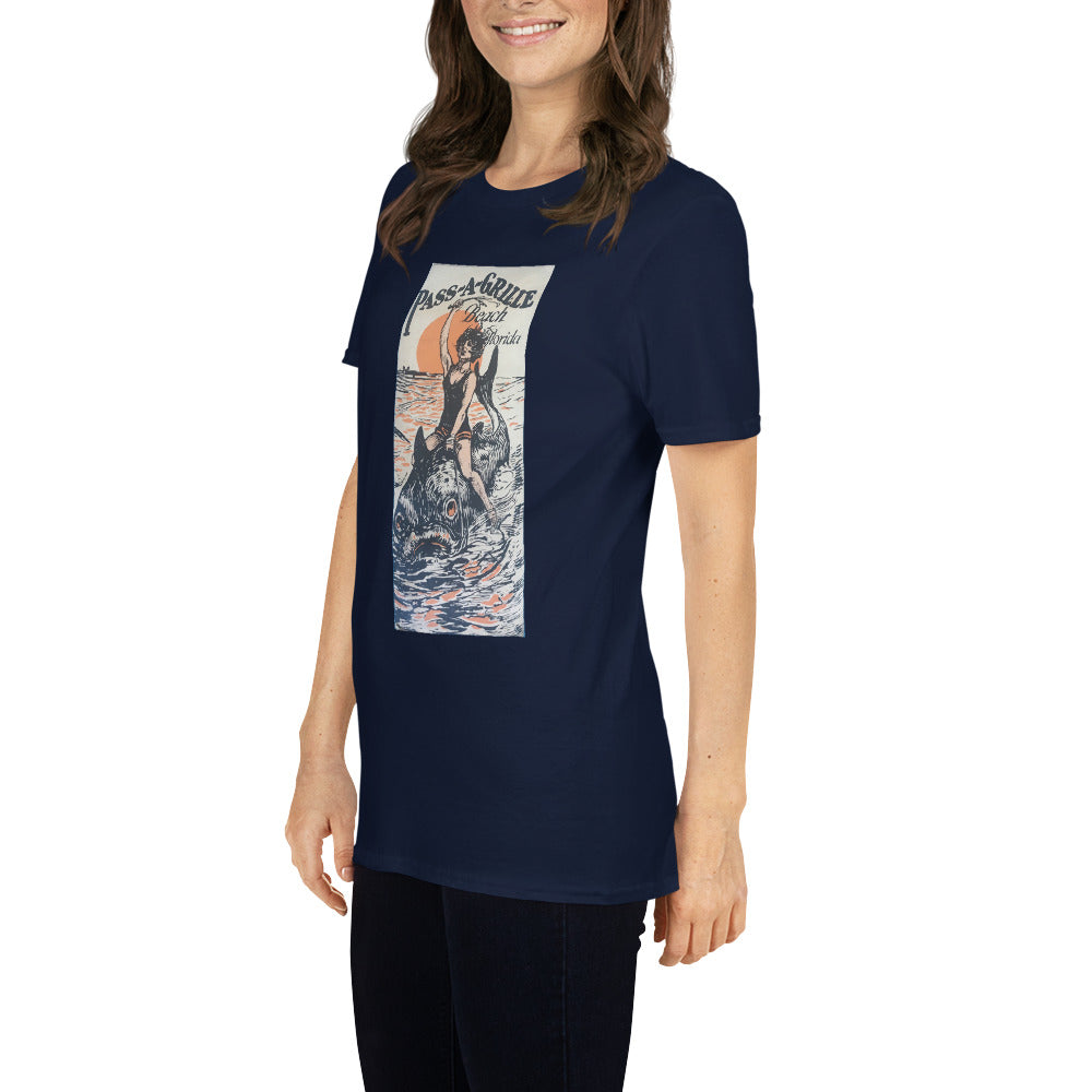 Vintage Look Short-Sleeve Unisex T-Shirt