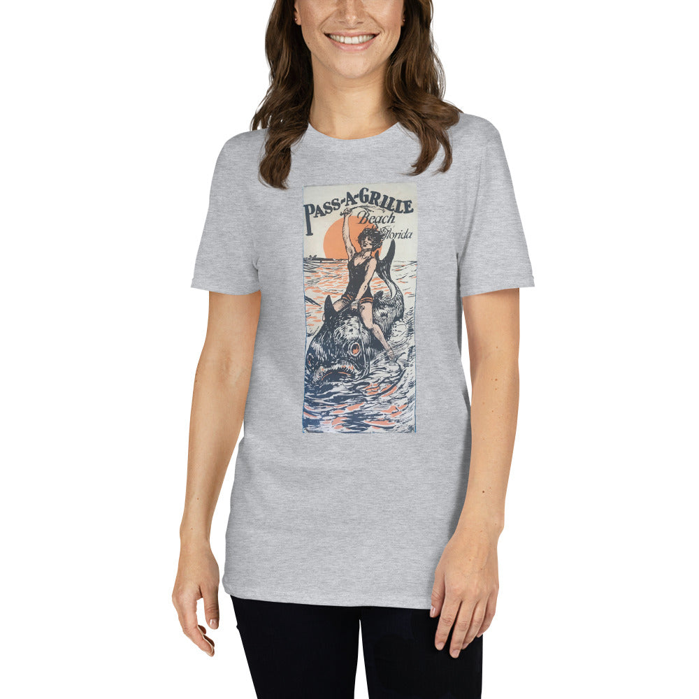 Vintage Look Short-Sleeve Unisex T-Shirt