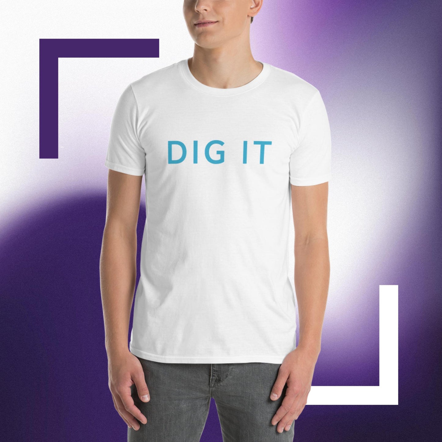 DIG IT...a Beat Short-Sleeve Unisex T-Shirt