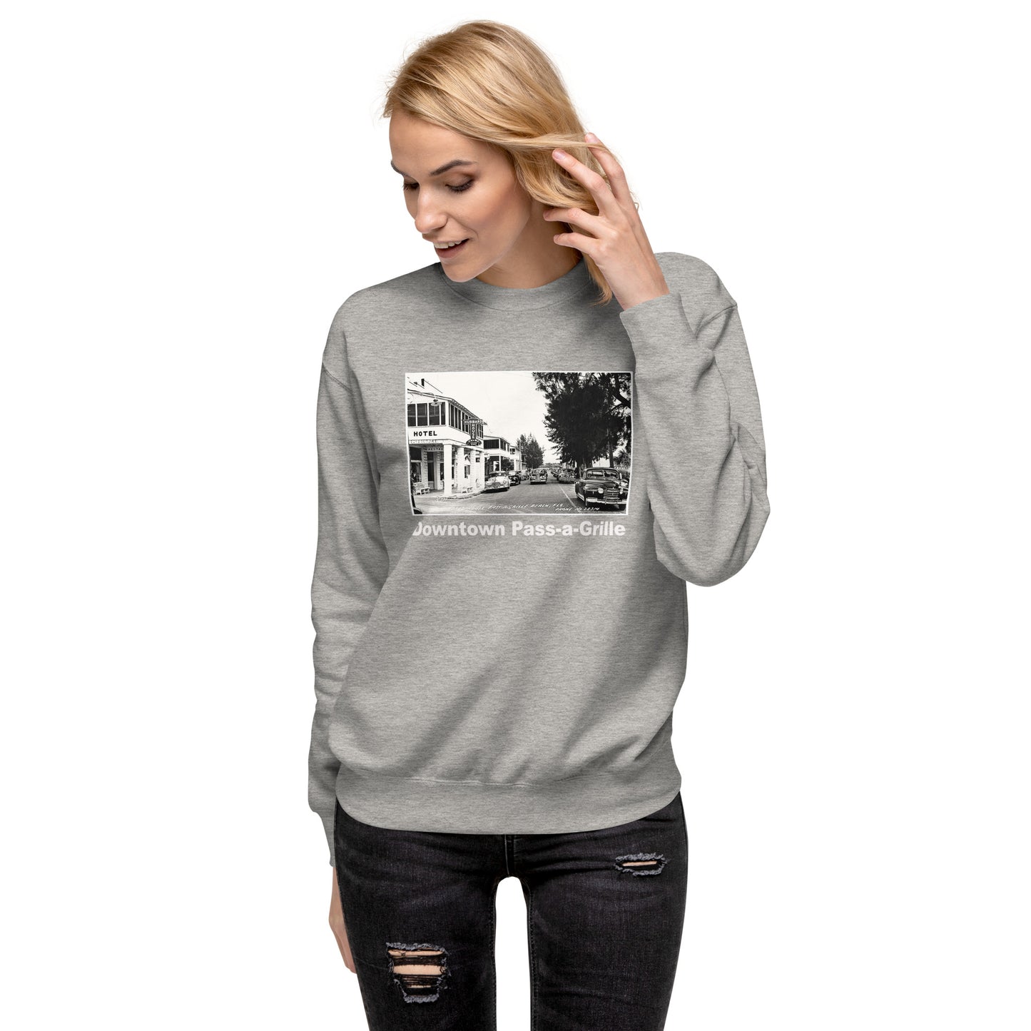Downtown Pass-a-Grille Unisex Premium Sweatshirt
