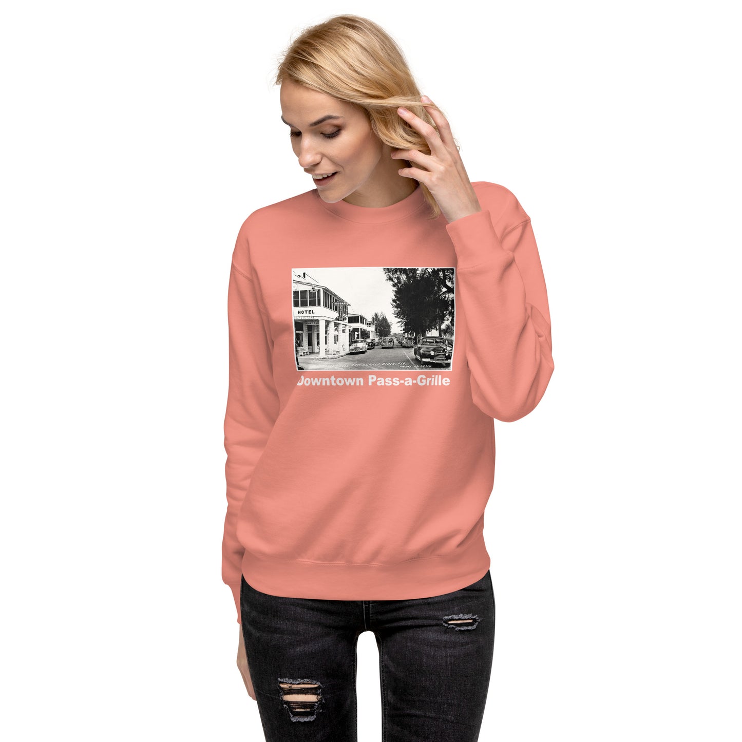 Downtown Pass-a-Grille Unisex Premium Sweatshirt