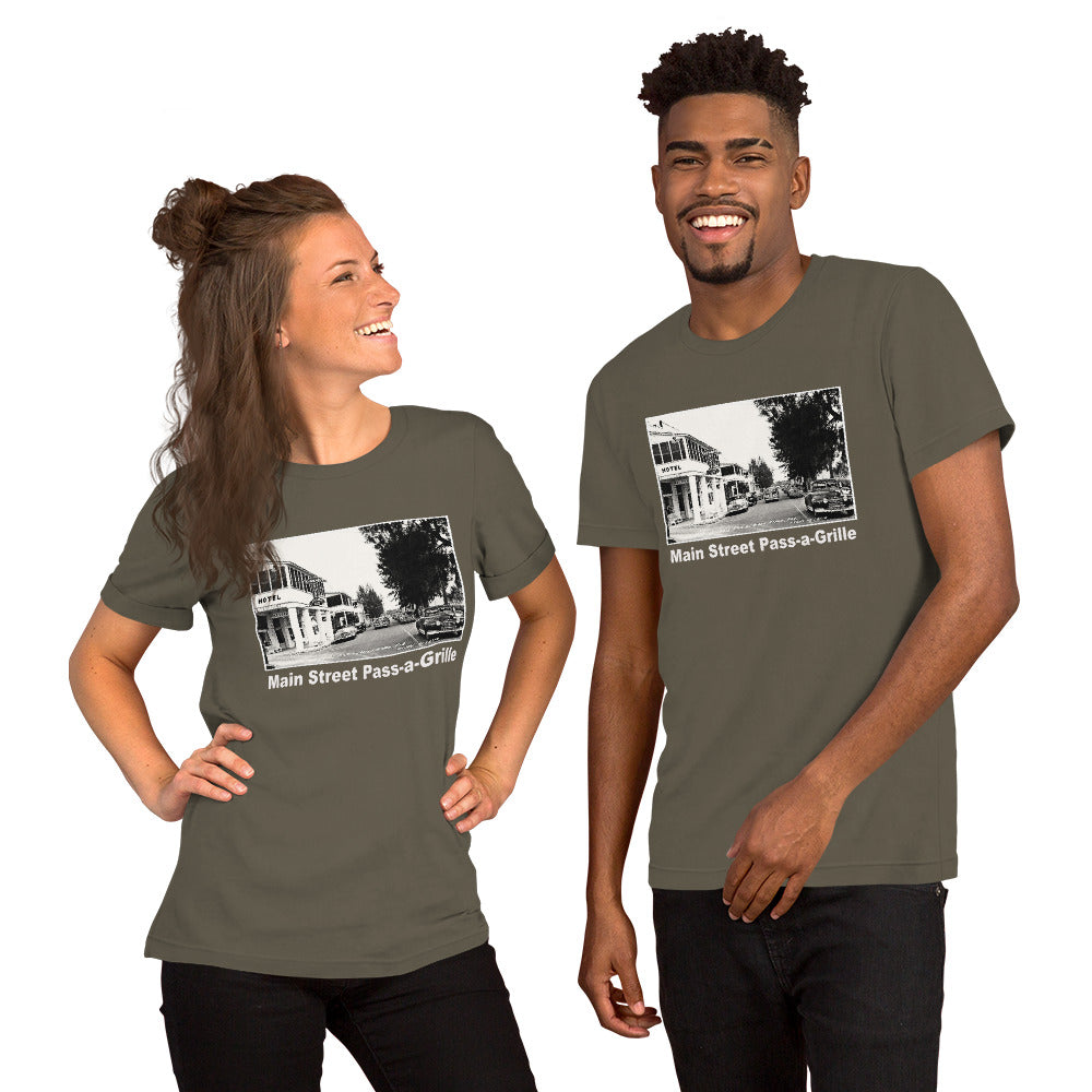 Main Street Pass-a-Grille Unisex t-shirt