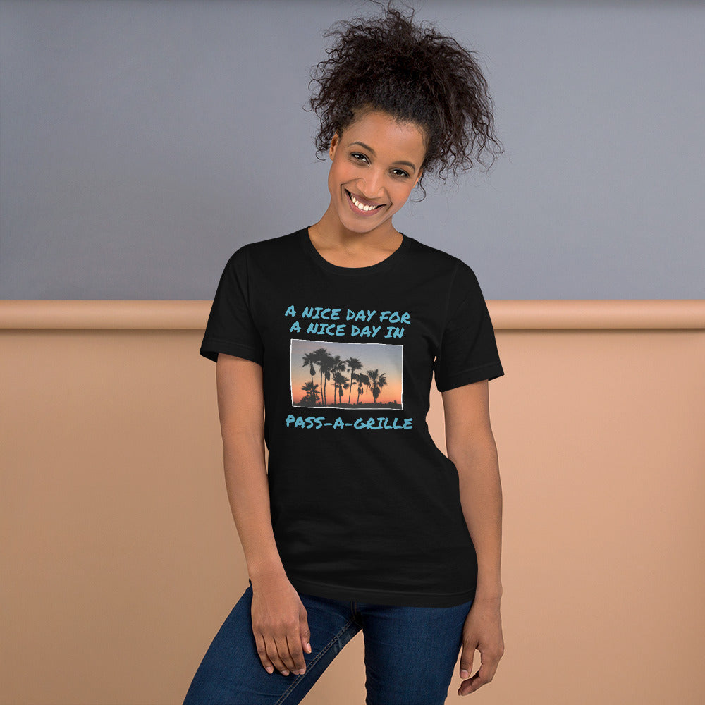 A Nice Day in Pass-a-Grille Unisex t-shirt